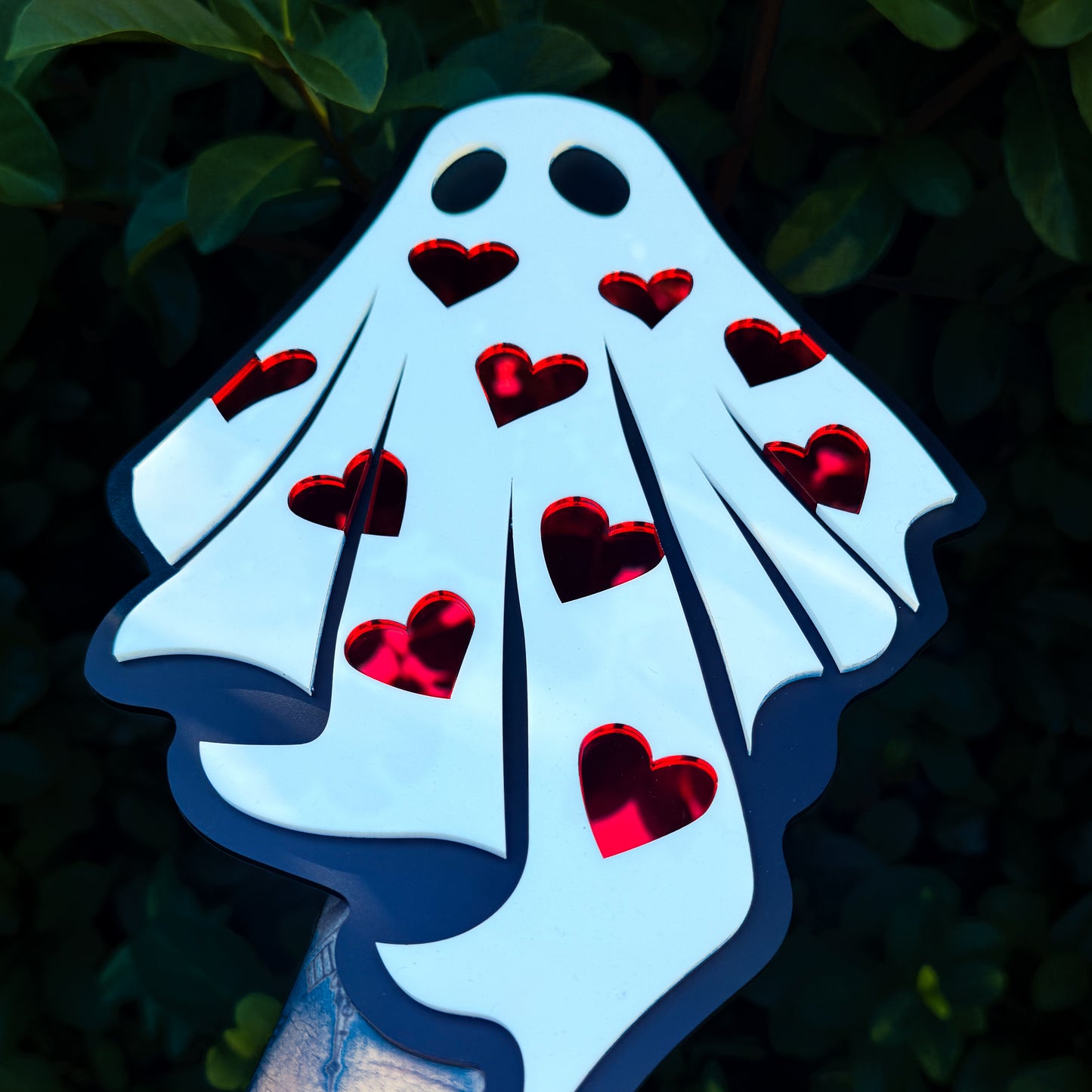 Haunted Heart - Ghost Wall Art