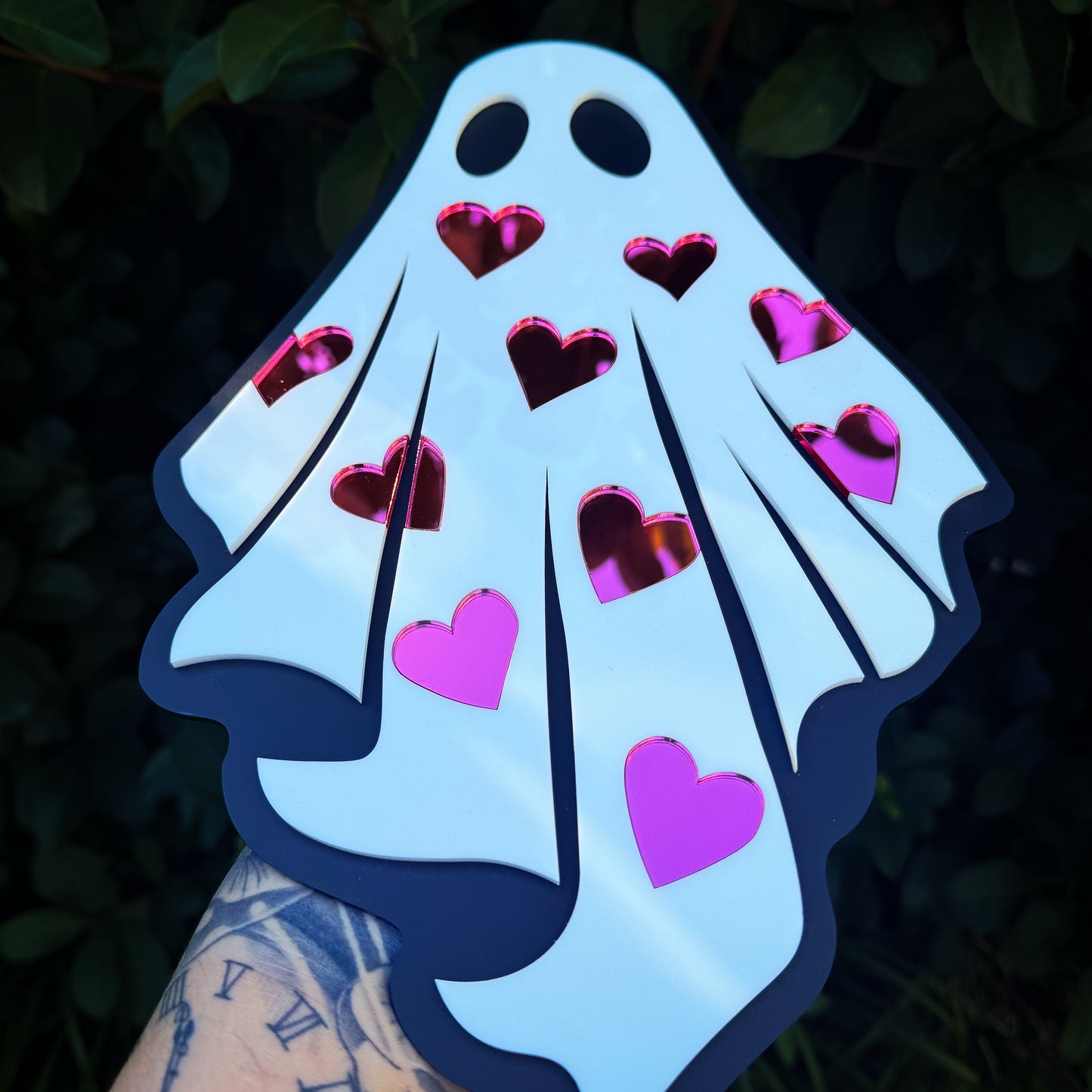 Haunted Heart - Ghost Wall Art