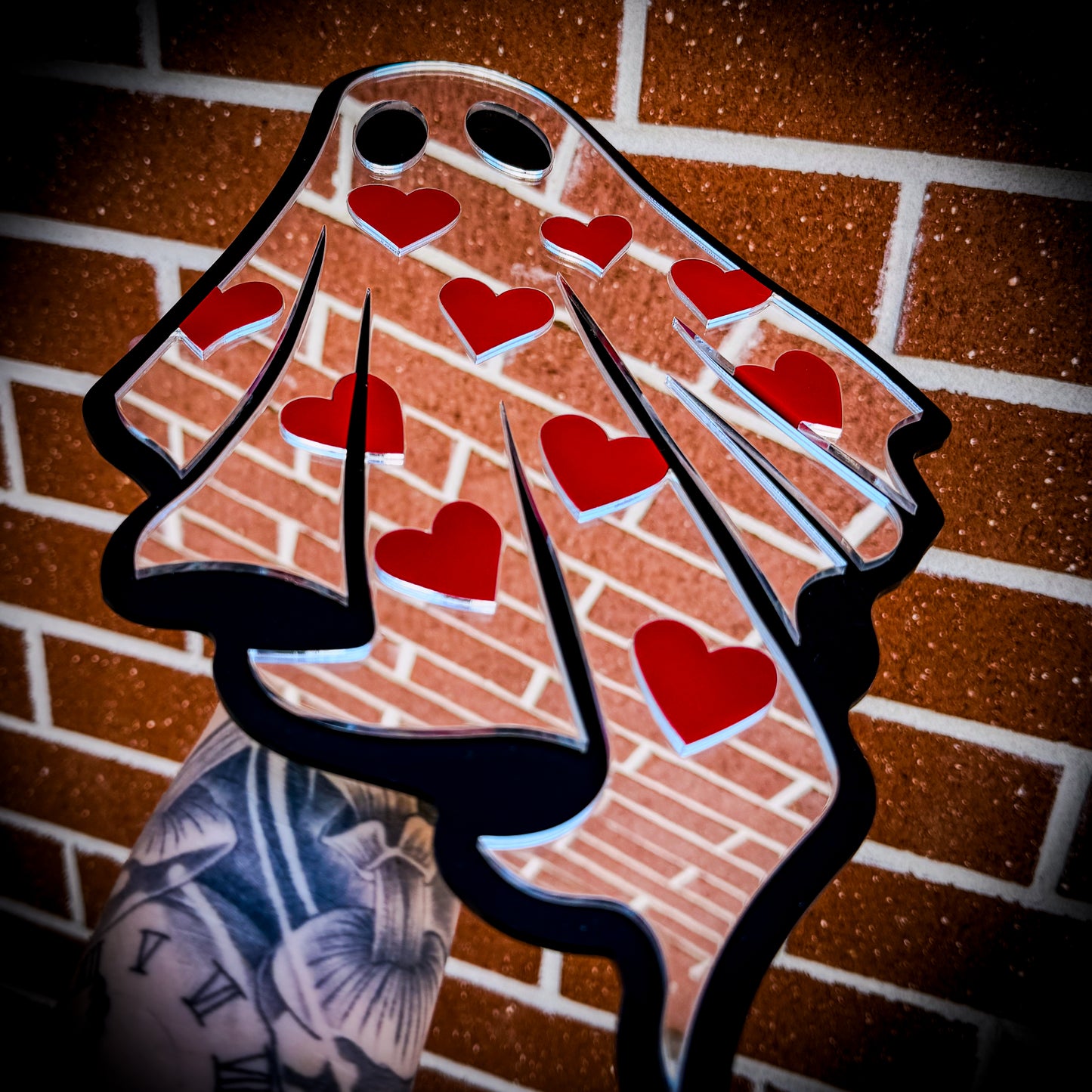 Haunted Heart - Ghost Wall Art
