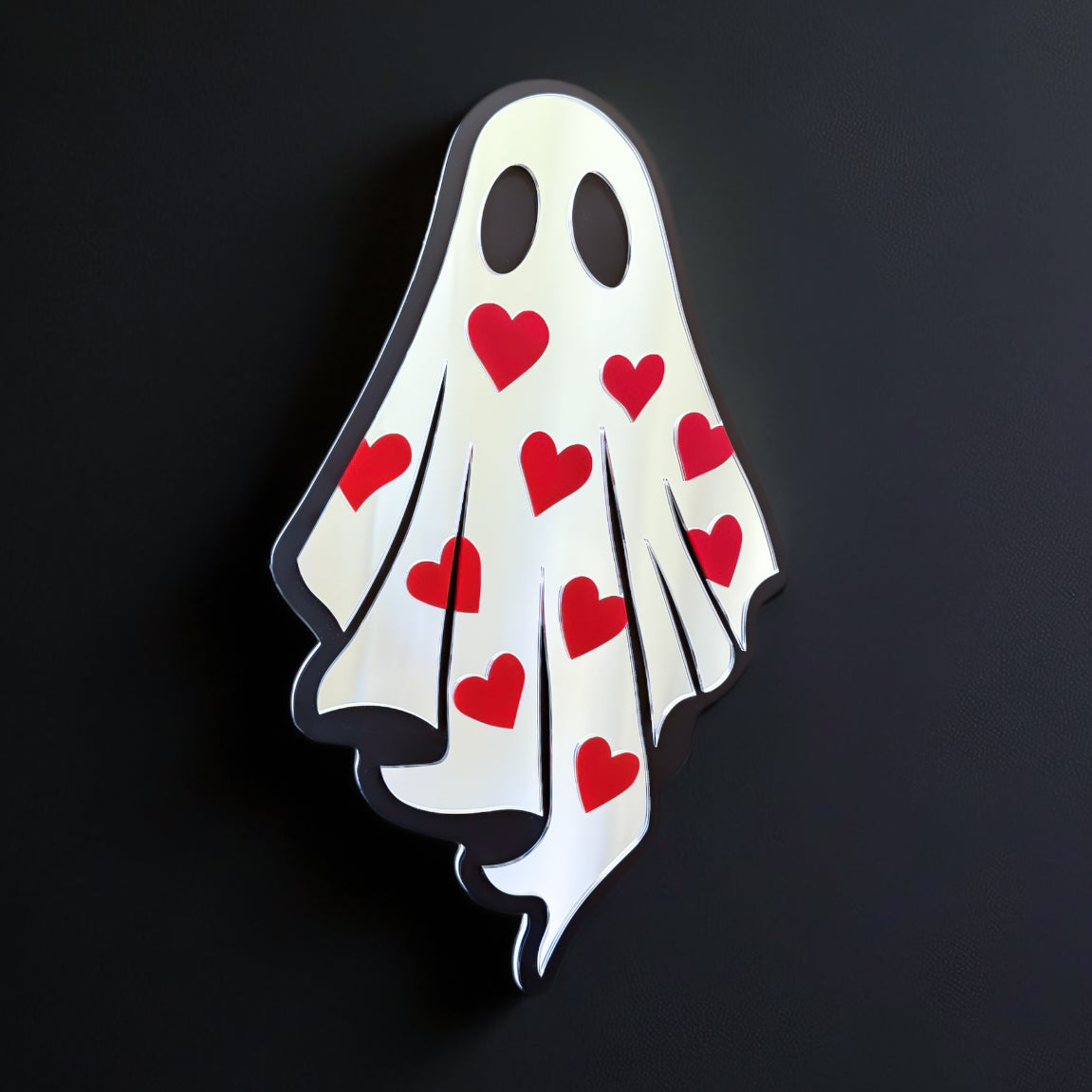 Haunted Heart - Ghost Wall Art