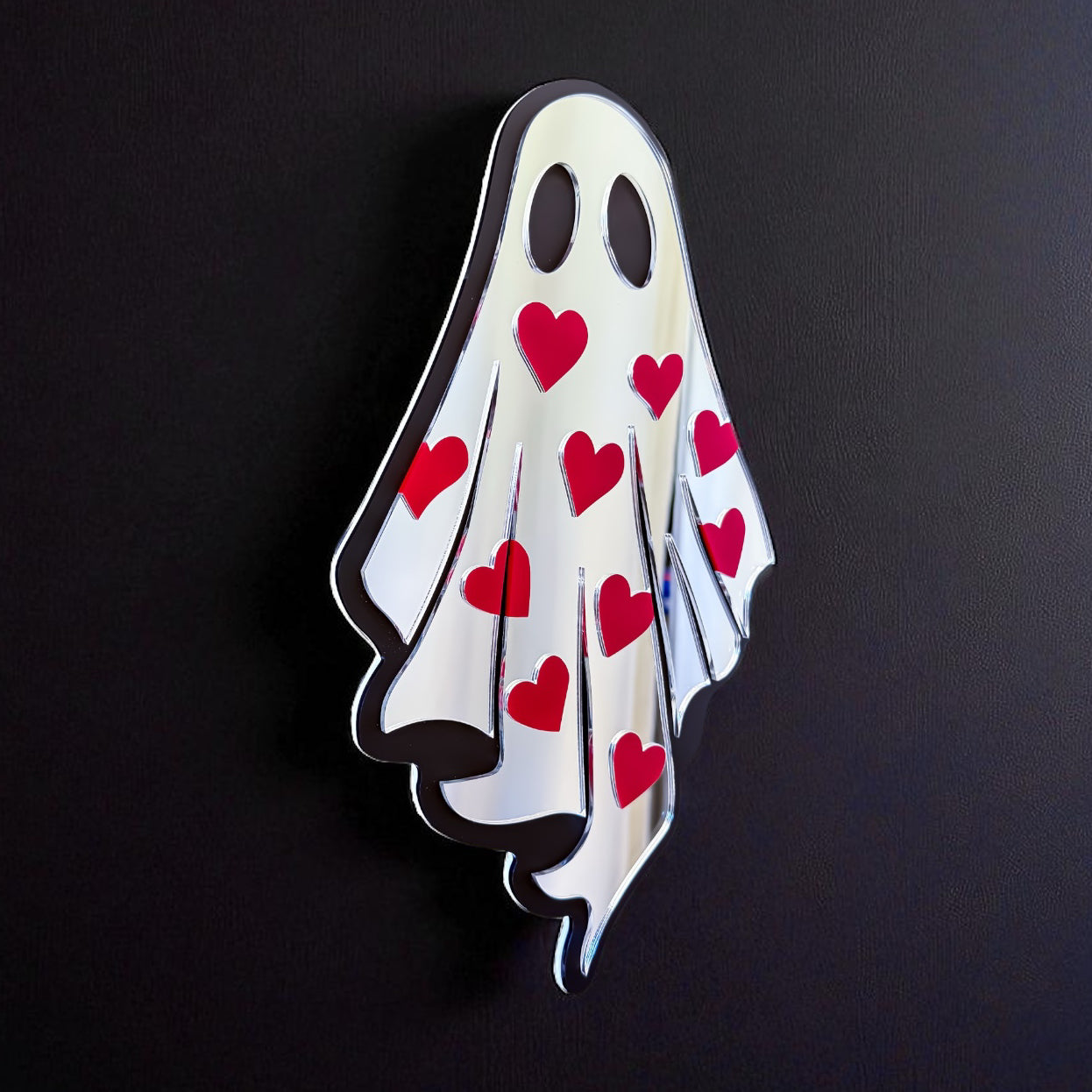 Haunted Heart - Ghost Wall Art
