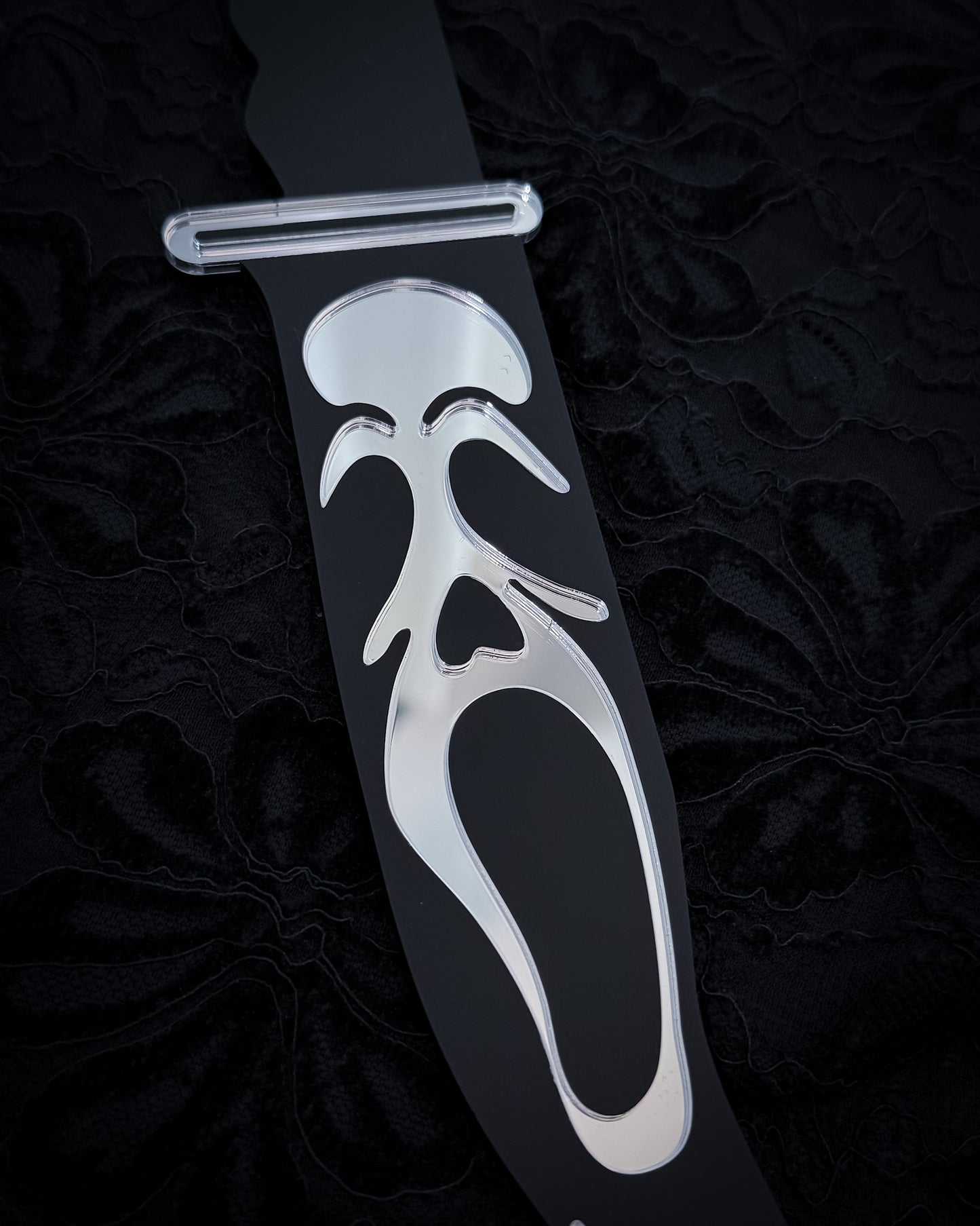 Ghost Face Knife Mirror Wall Art