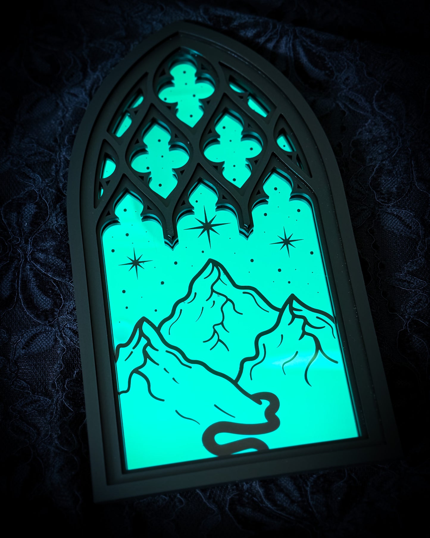 Night Court Cathedral Window