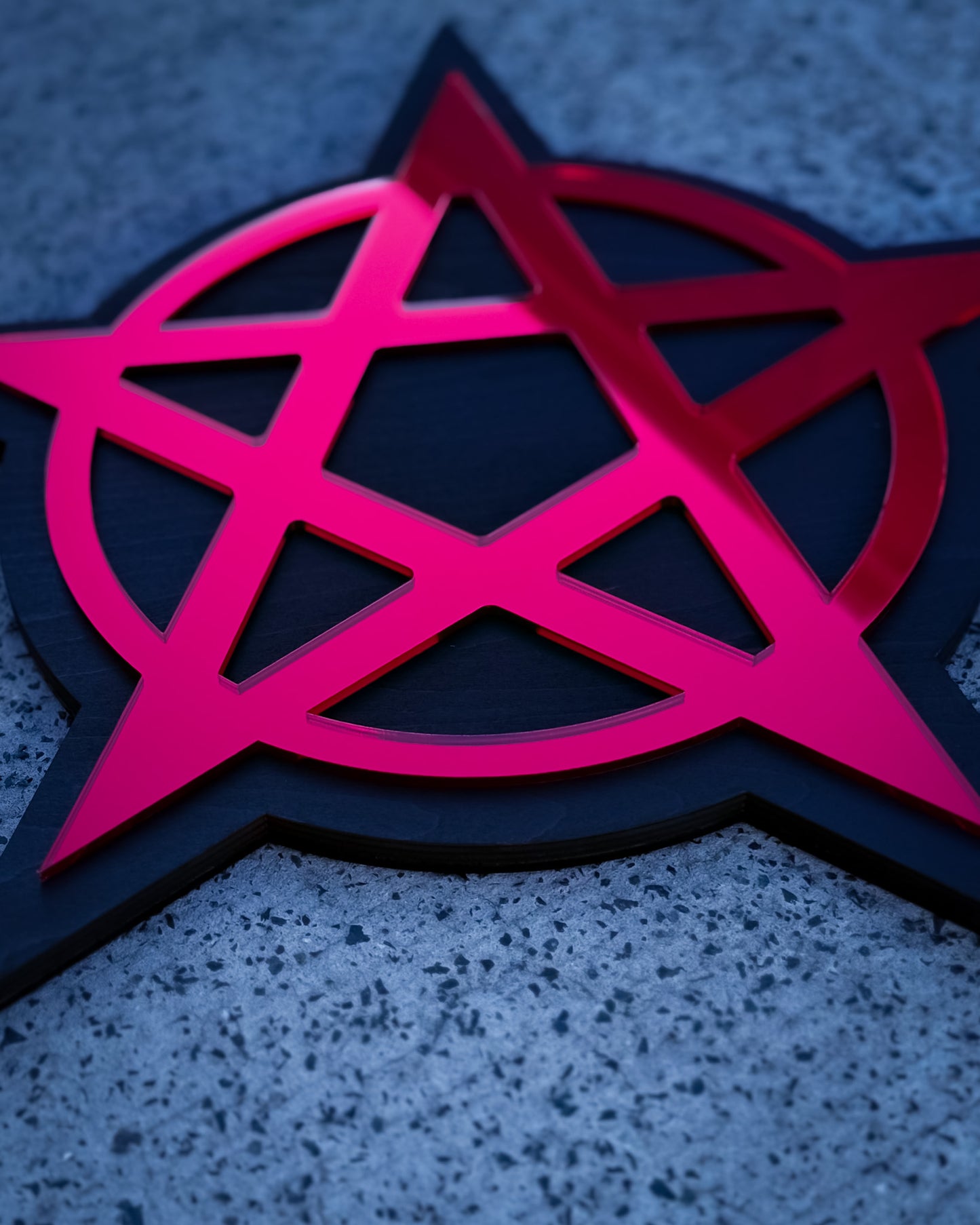 Pentagram Wall Art Alternative Style