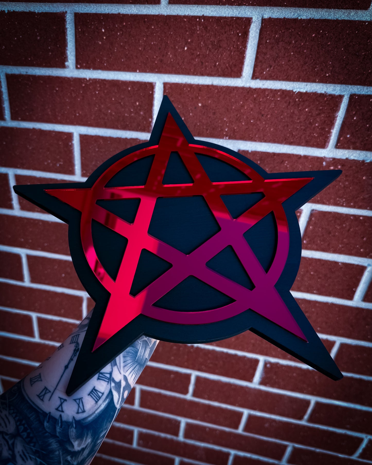 Pentagram Wall Art Alternative Style
