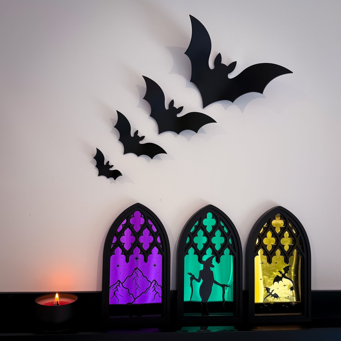 Forever Bats - 3D Acrylic Wall Bats