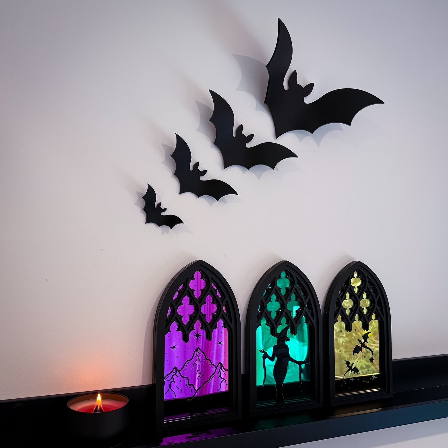 Forever Bats - 3D Acrylic Wall Bats
