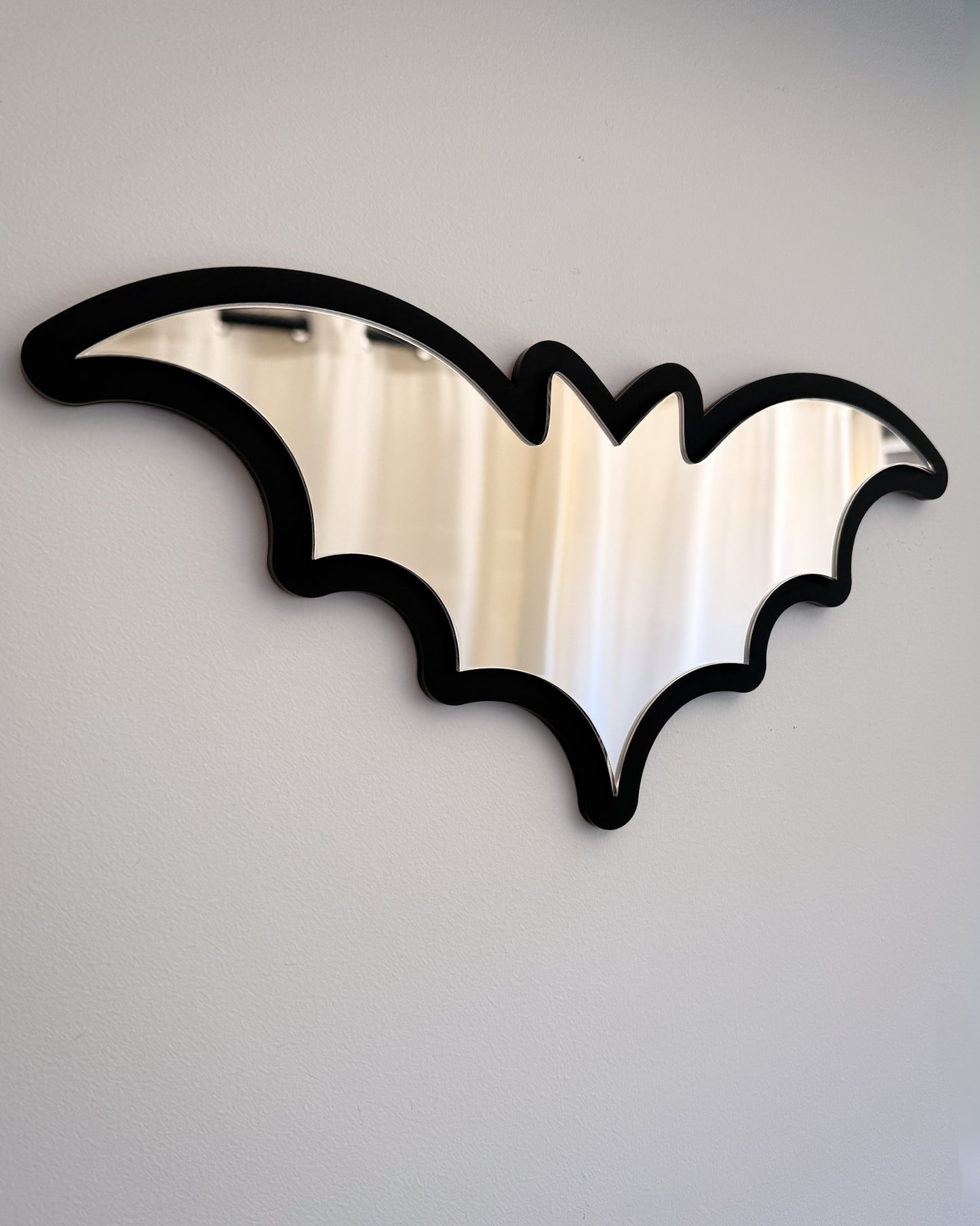 Bat Mirror Wall Art