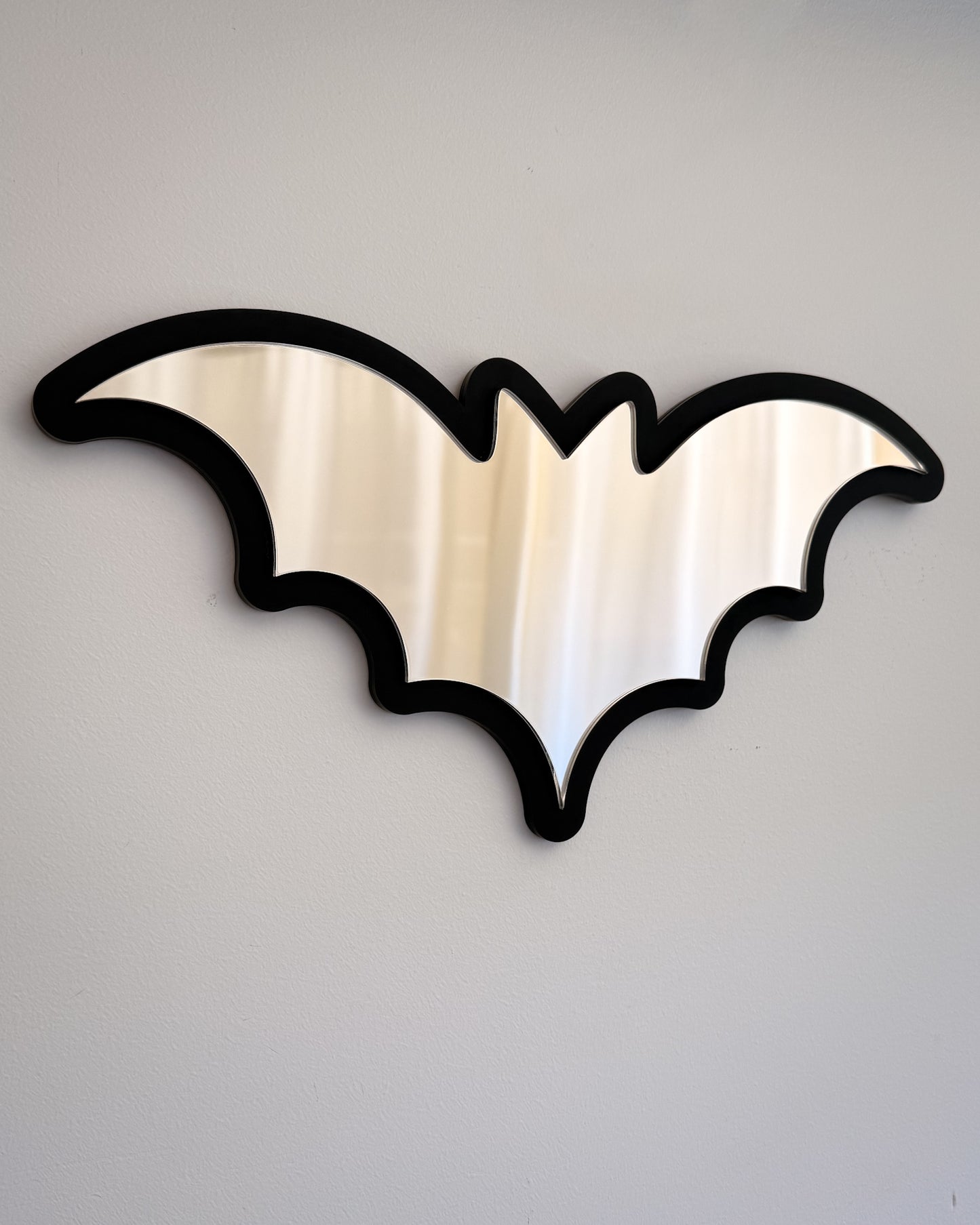 Bat Mirror Wall Art