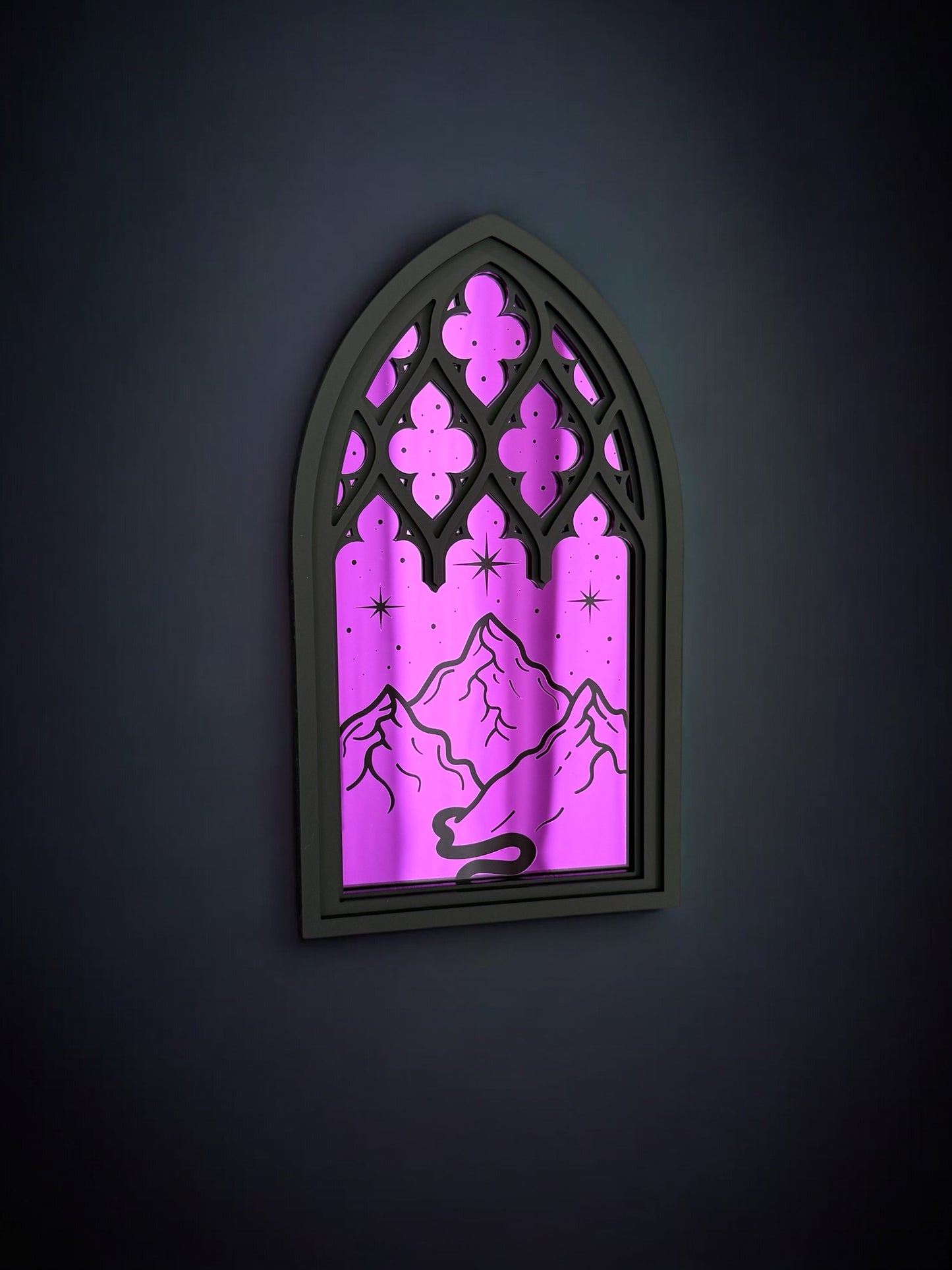 Night Court Cathedral Window
