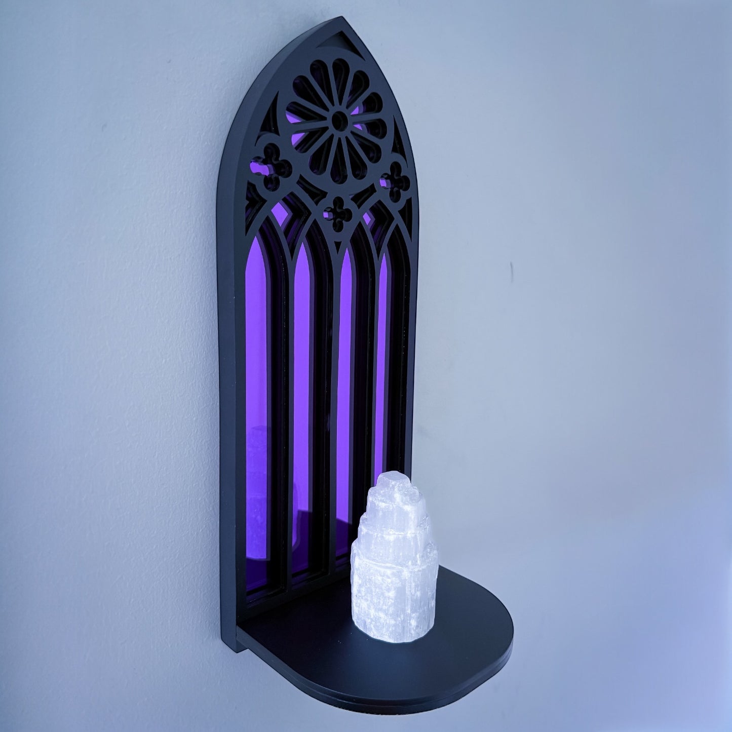 Sanctum Rose Shelf Cathedral Mirror Shelf