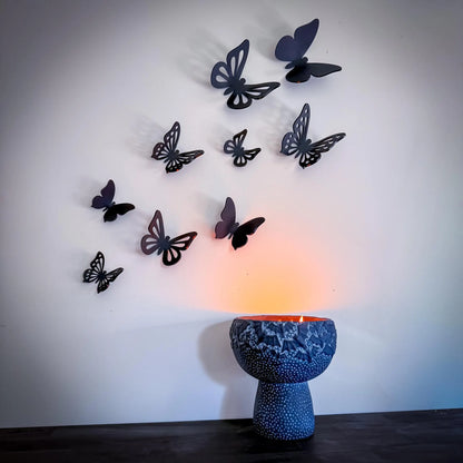 Dark Flutter - 3d Acrylic Wall Butterflies