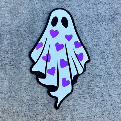 Haunted Heart - Ghost Wall Art