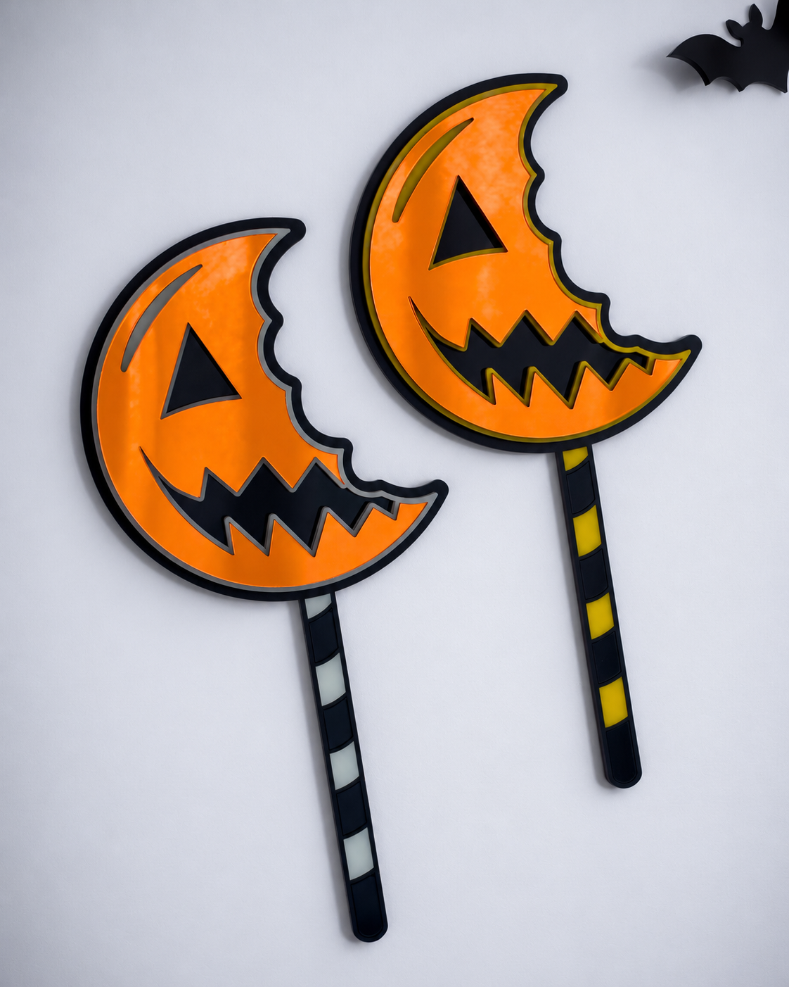 Halloween Pumpkin Lollipop Wall Art