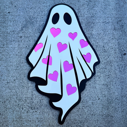 Haunted Heart - Ghost Wall Art