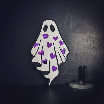 Haunted Heart - Ghost Wall Art
