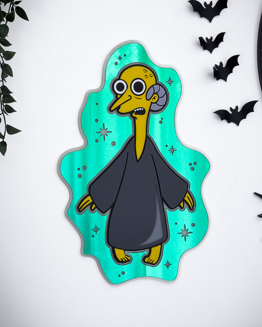 The Alien Encounter Glow-in-the-Dark Mirror