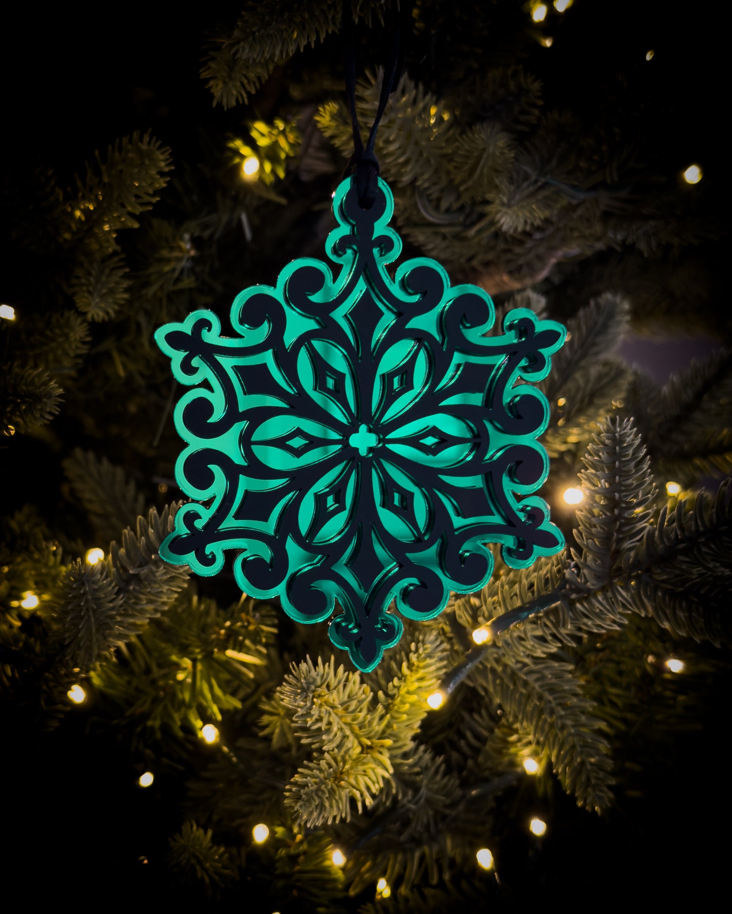 Cathedral Snowflake Ornament