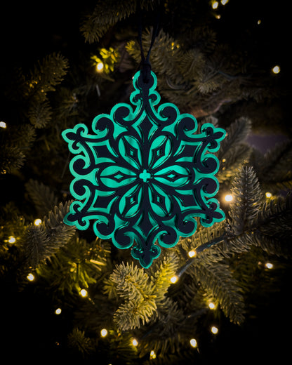 Cathedral Snowflake Ornament