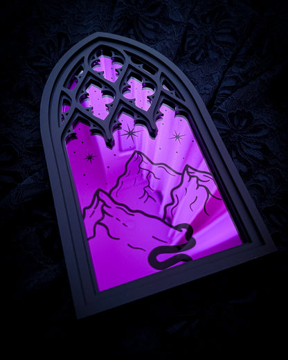 Night Court Cathedral Window