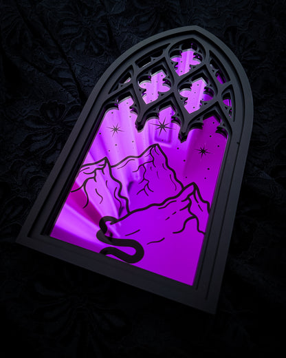 Night Court Cathedral Window