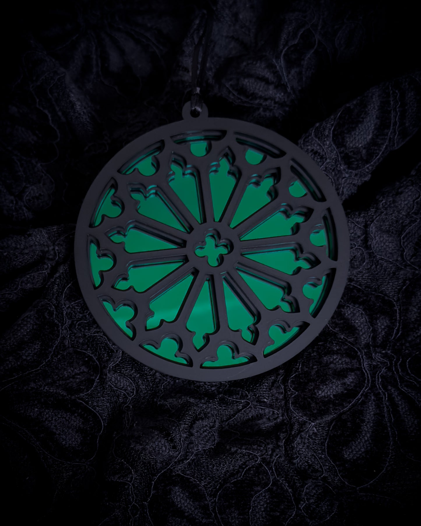 Sanctum Rose Window Ornament