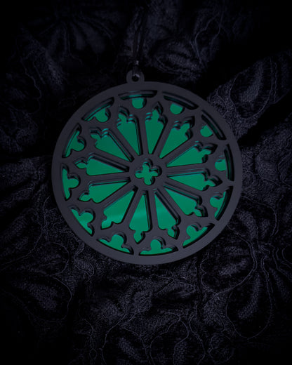 Sanctum Rose Window Ornament