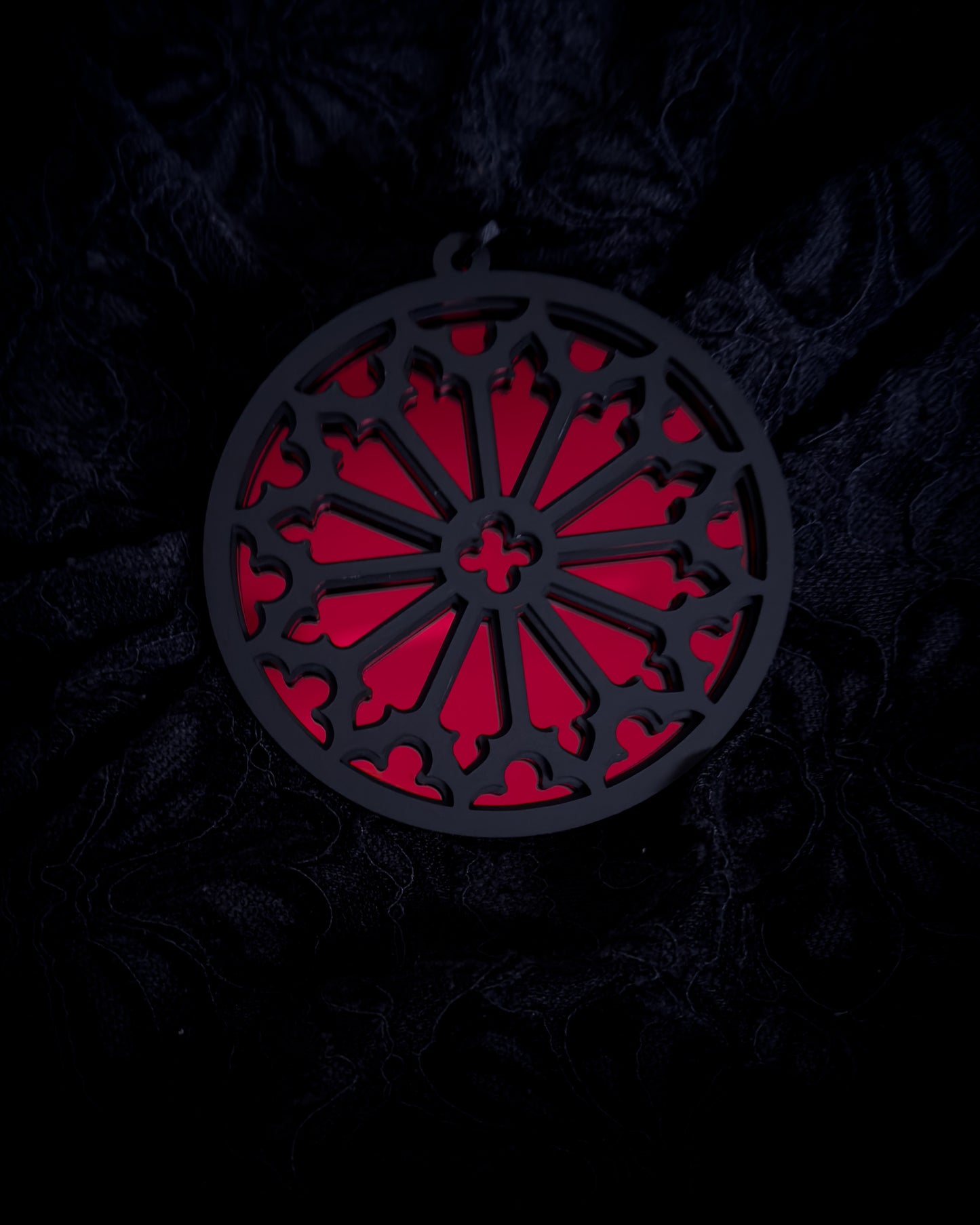 Sanctum Rose Window Ornament
