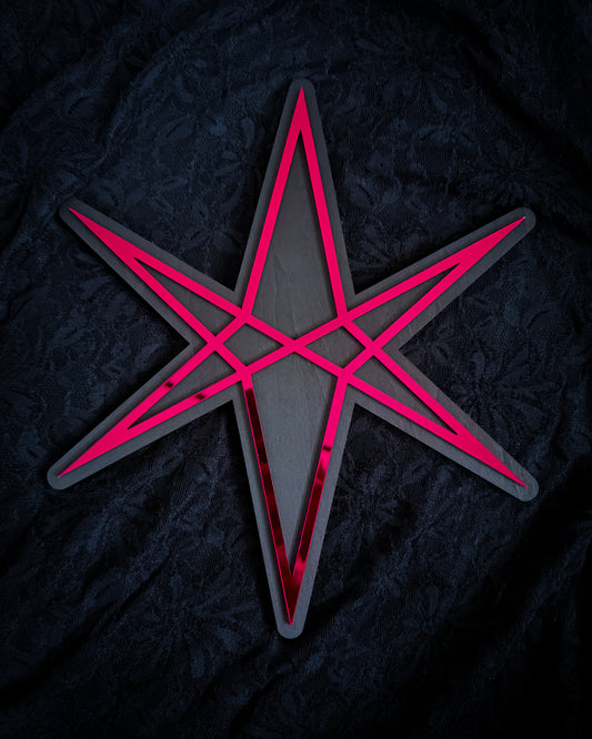 Unicursal Hexagram Wall Art