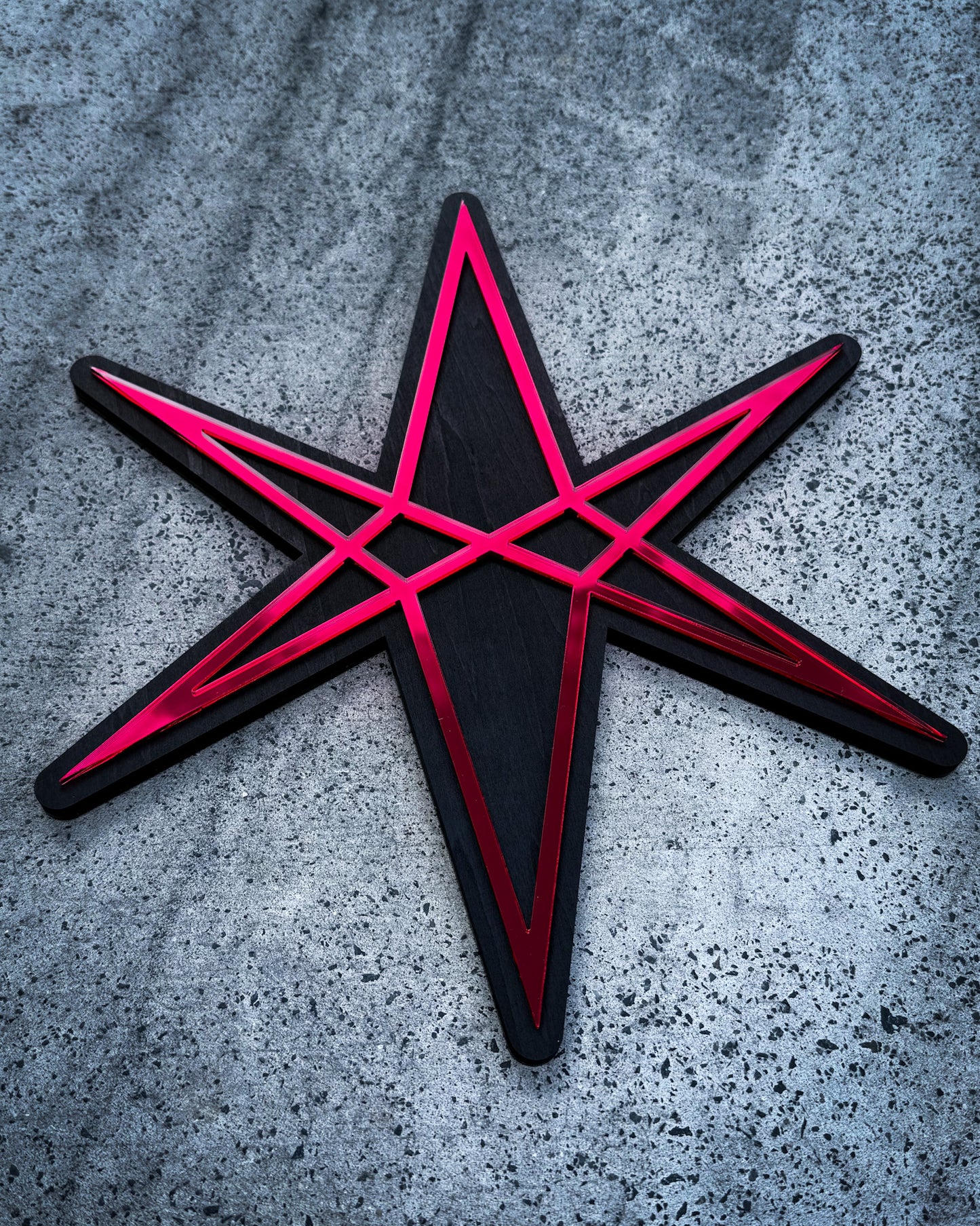 Unicursal Hexagram Wall Art