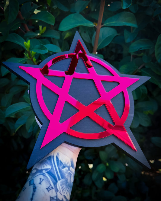 Pentagram Wall Art Alternative Style