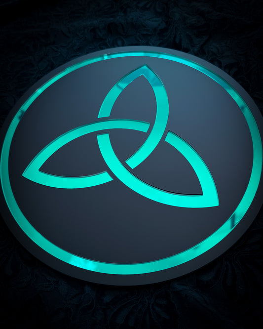Triquetra Mirror Wall Art
