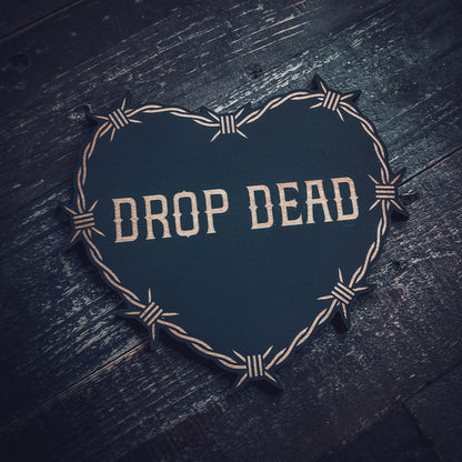 Goth Conversation Heart Wall Art