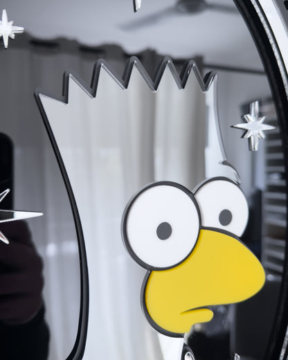 The Raven Victorian Mirror Portrait (Imperfect)