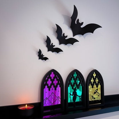 Forever Bats - 3D Acrylic Wall Bats