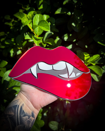 Bite Me Vampire Lips Wall Art