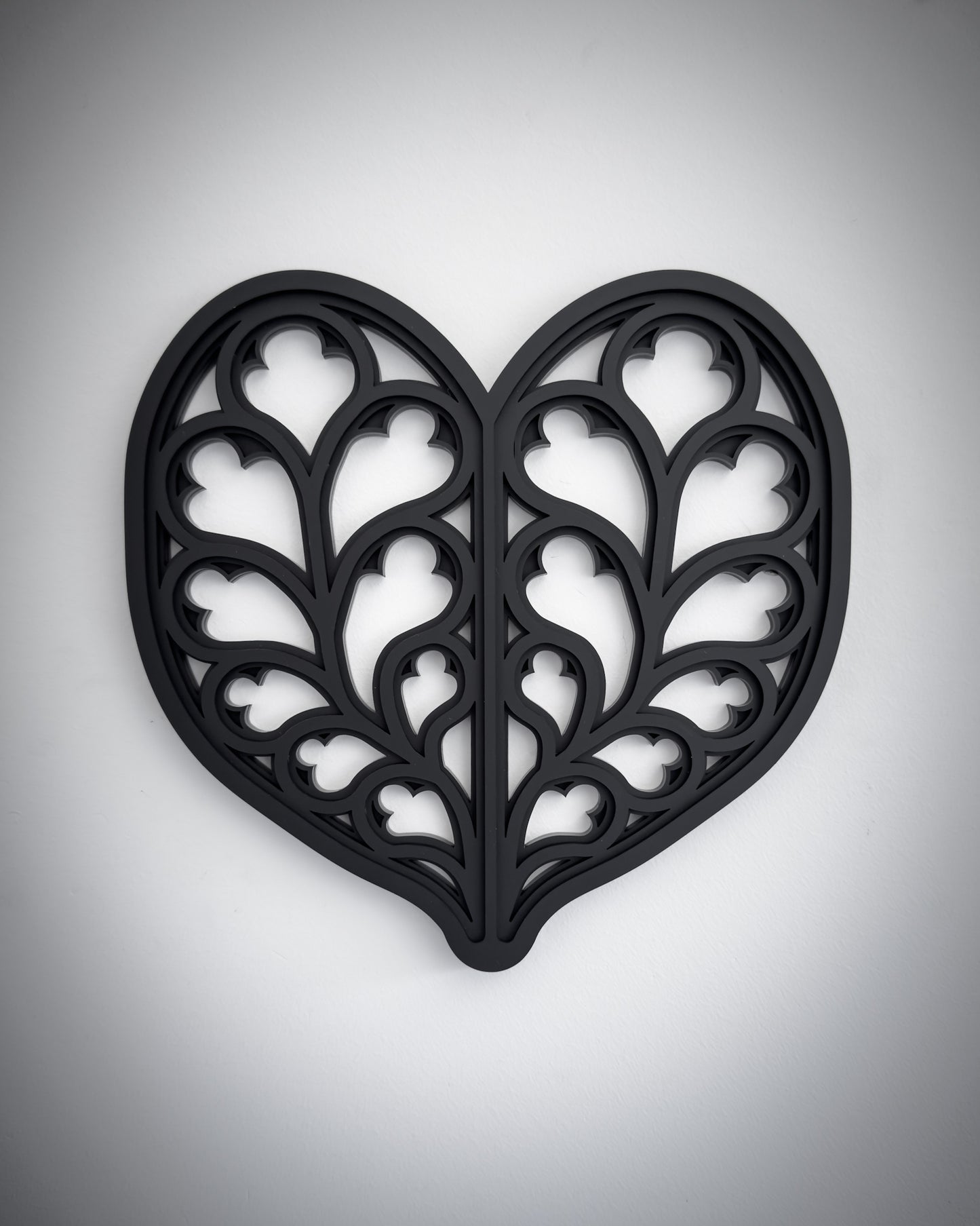 Heart Of Yorkshire Tracery Wall Art