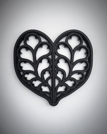 Heart Of Yorkshire Tracery Wall Art