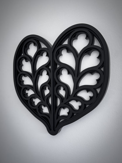 Heart Of Yorkshire Tracery Wall Art