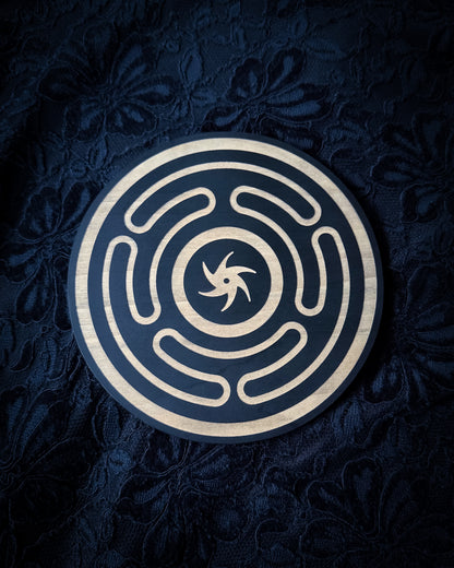 Wheel of Hecate Sigil Altar Tile