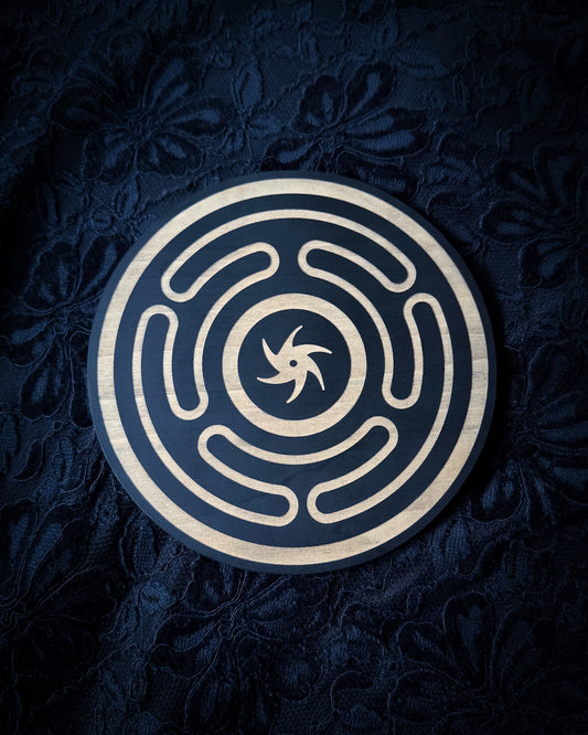 Wheel of Hecate Sigil Altar Tile