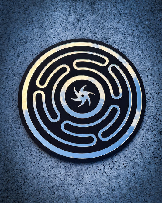 Wheel Of Hecate Wall Art Shadow Circle Sigil