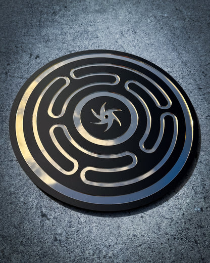 Wheel Of Hecate Wall Art Shadow Circle Sigil