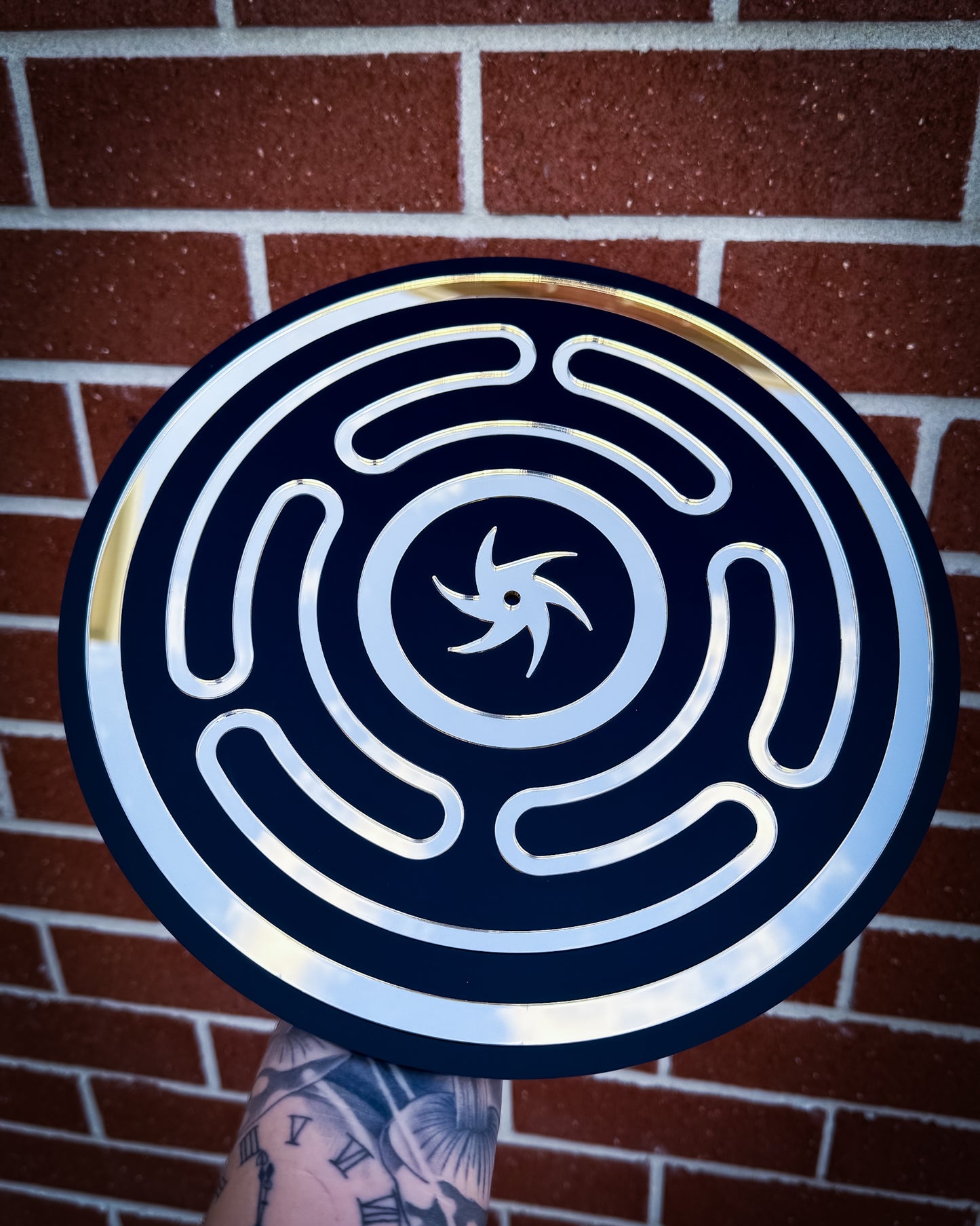Wheel Of Hecate Wall Art Shadow Circle Sigil