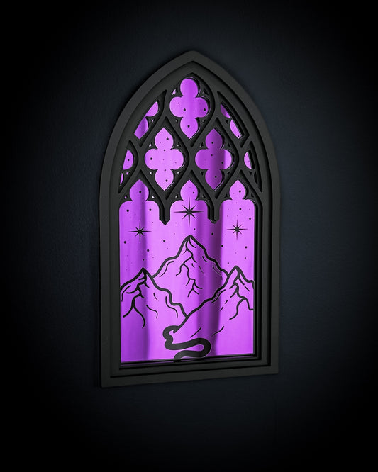 Night Court Cathedral Window