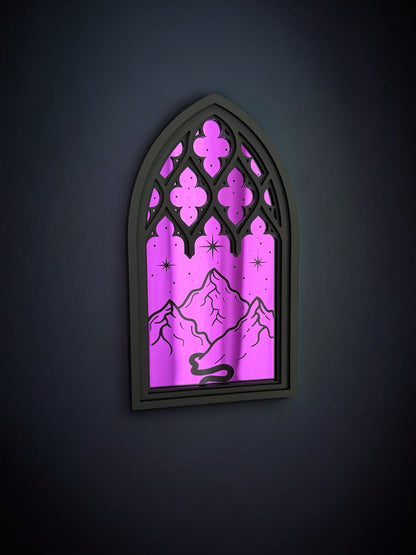 Night Court Cathedral Window