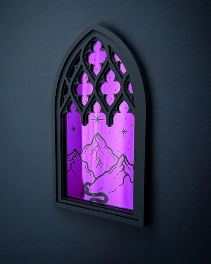 Night Court Cathedral Window