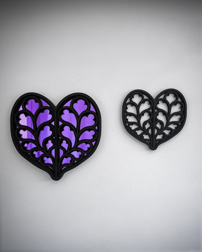 Heart Of Yorkshire Tracery Wall Art
